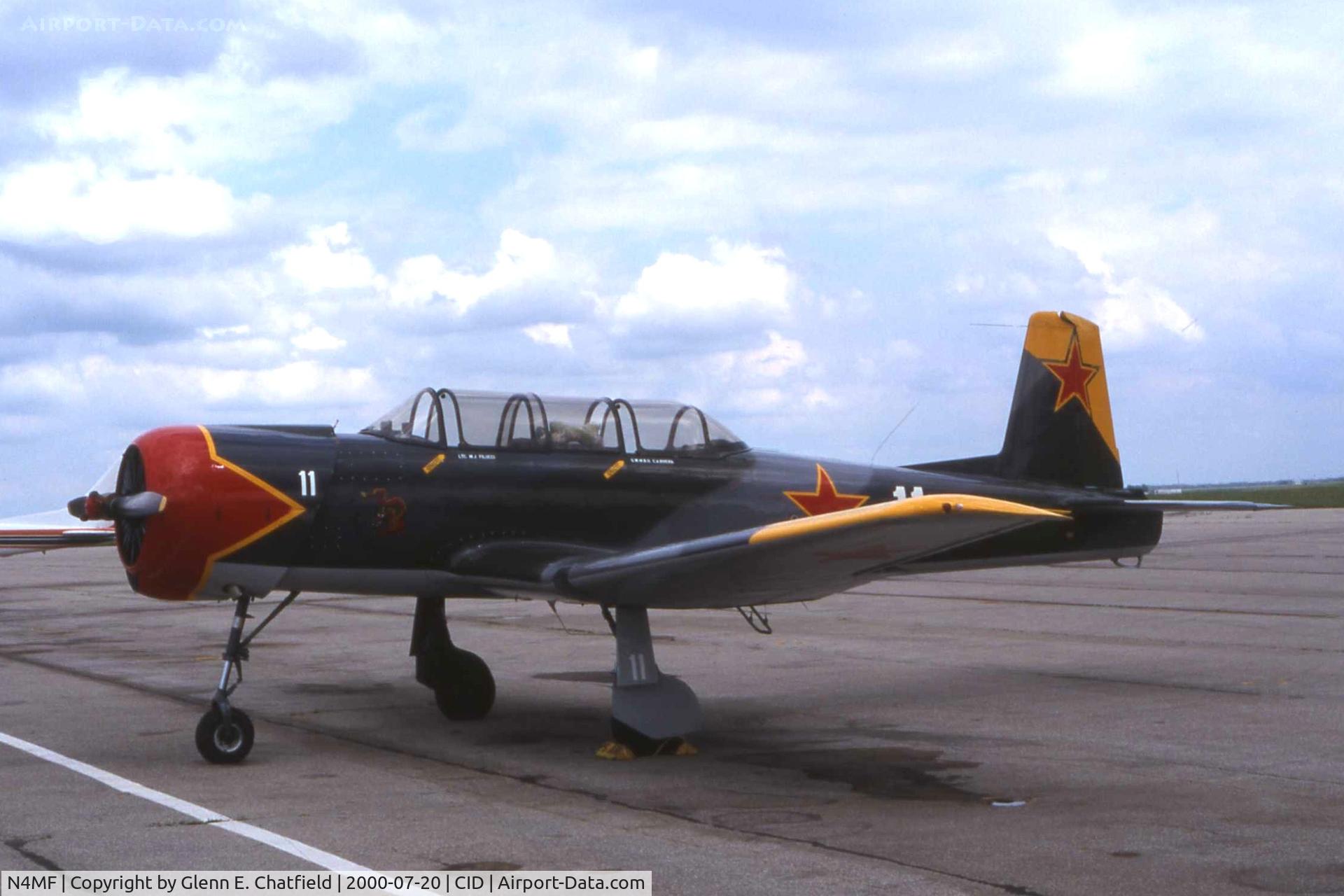 N4MF, Nanchang CJ-6 C/N 2951203, Stopping over for fuel