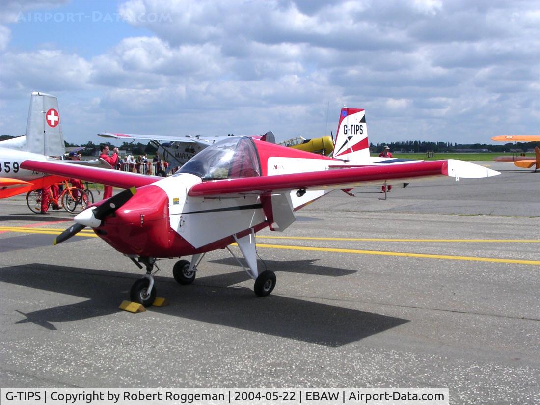 G-TIPS, 1998 Tipsy T-66 Nipper 3 C/N PFA 025-12696, 14 th Antwerp Stampe Fly In.