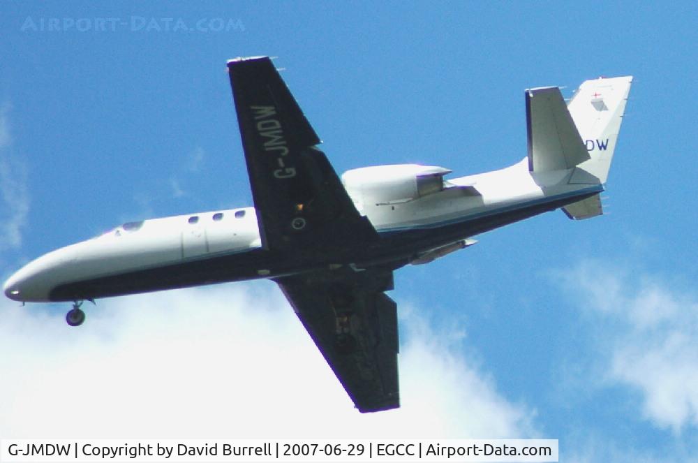 G-JMDW, 1980 Cessna 550 Citation II C/N 550-0183, Cessna 550 Citation - Landing
