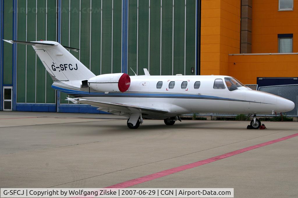 G-SFCJ, 1998 Cessna 525 CitationJet CJ1 C/N 525-0245, visitor