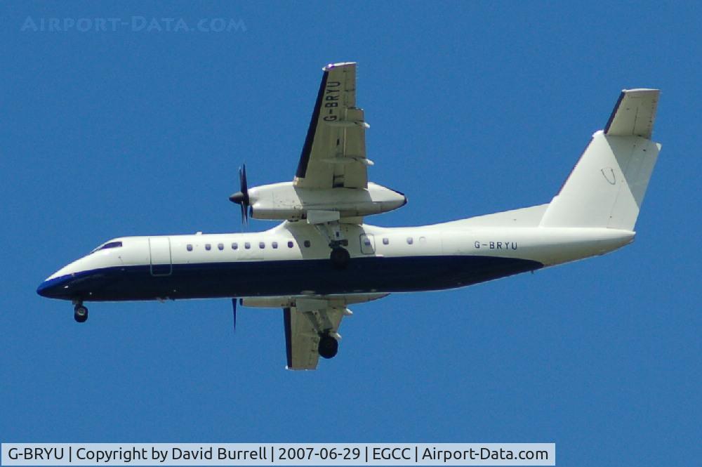 G-BRYU, 1997 De Havilland Canada DHC-8-311 Dash 8 C/N 458, Ex British Airways - Landing