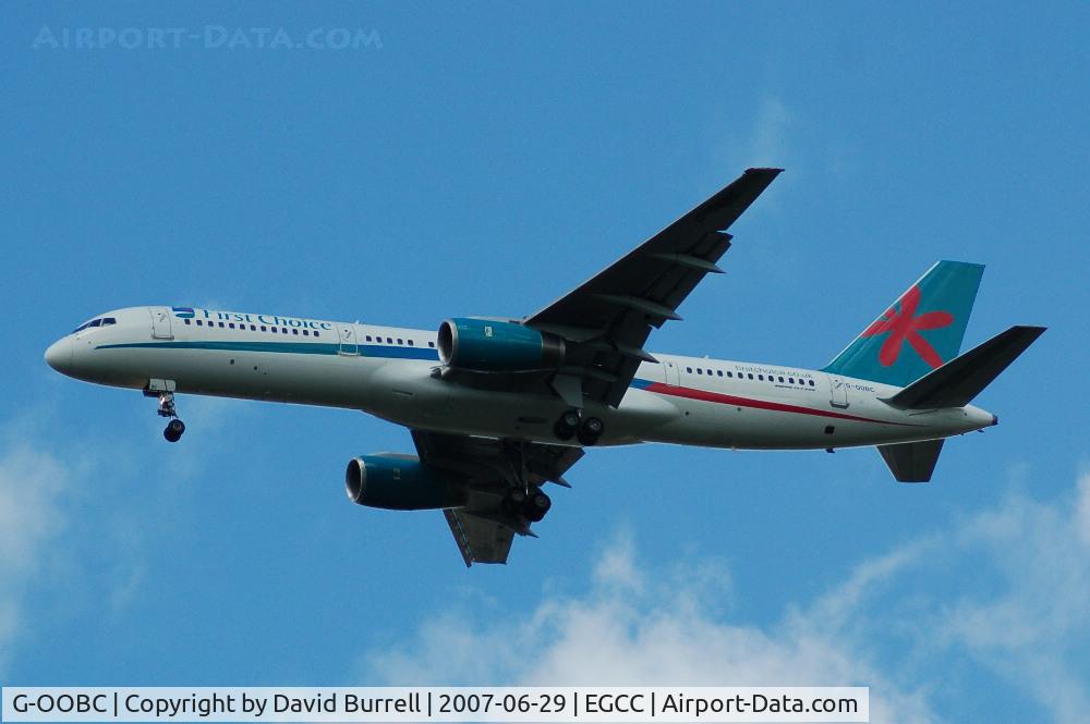 G-OOBC, 2003 Boeing 757-28A C/N 33098, First Choice - Landing