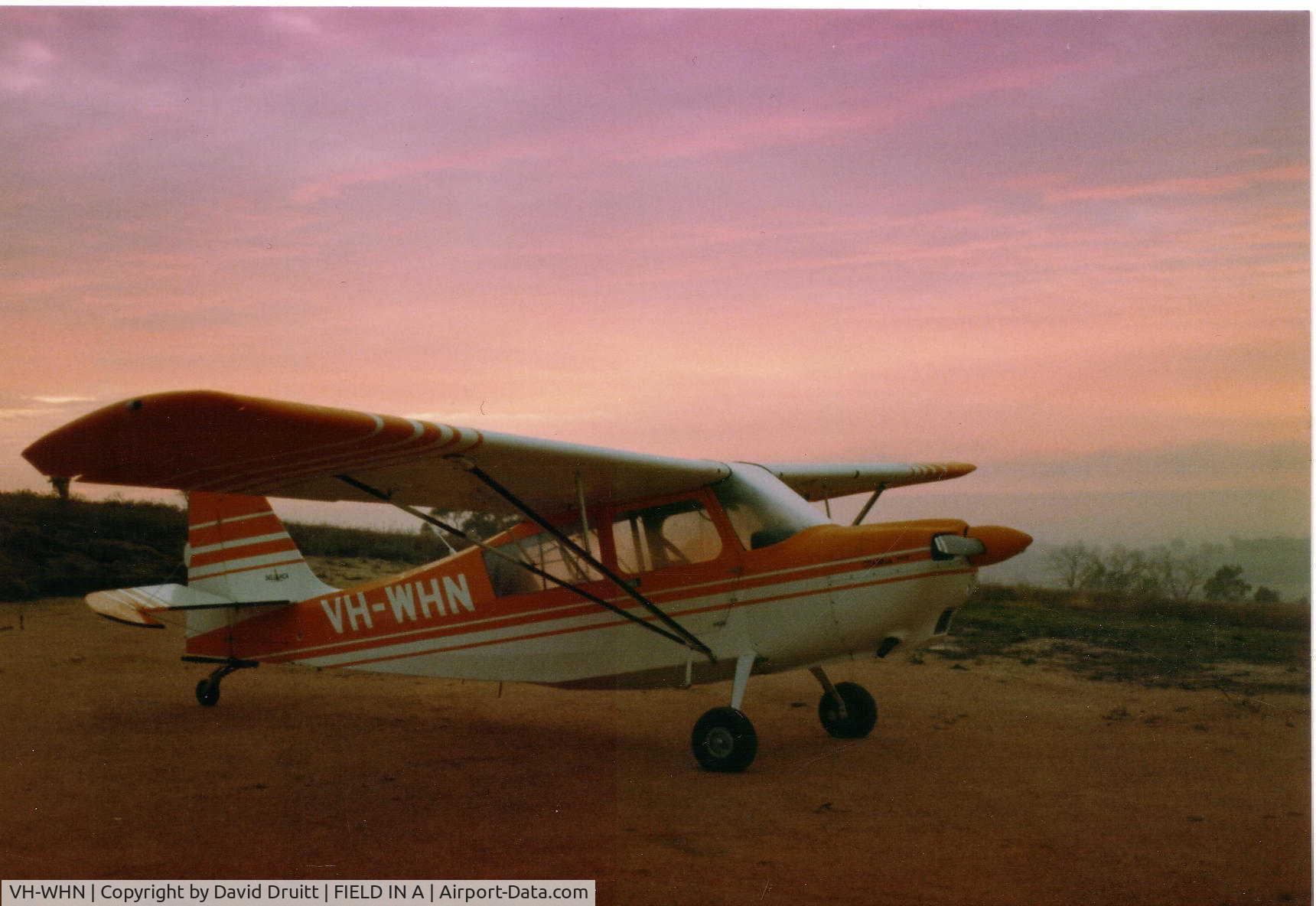 VH-WHN, 1978 American Champion 7GCBC C/N 1013-78, VH-WHN photo taken on a farm called 