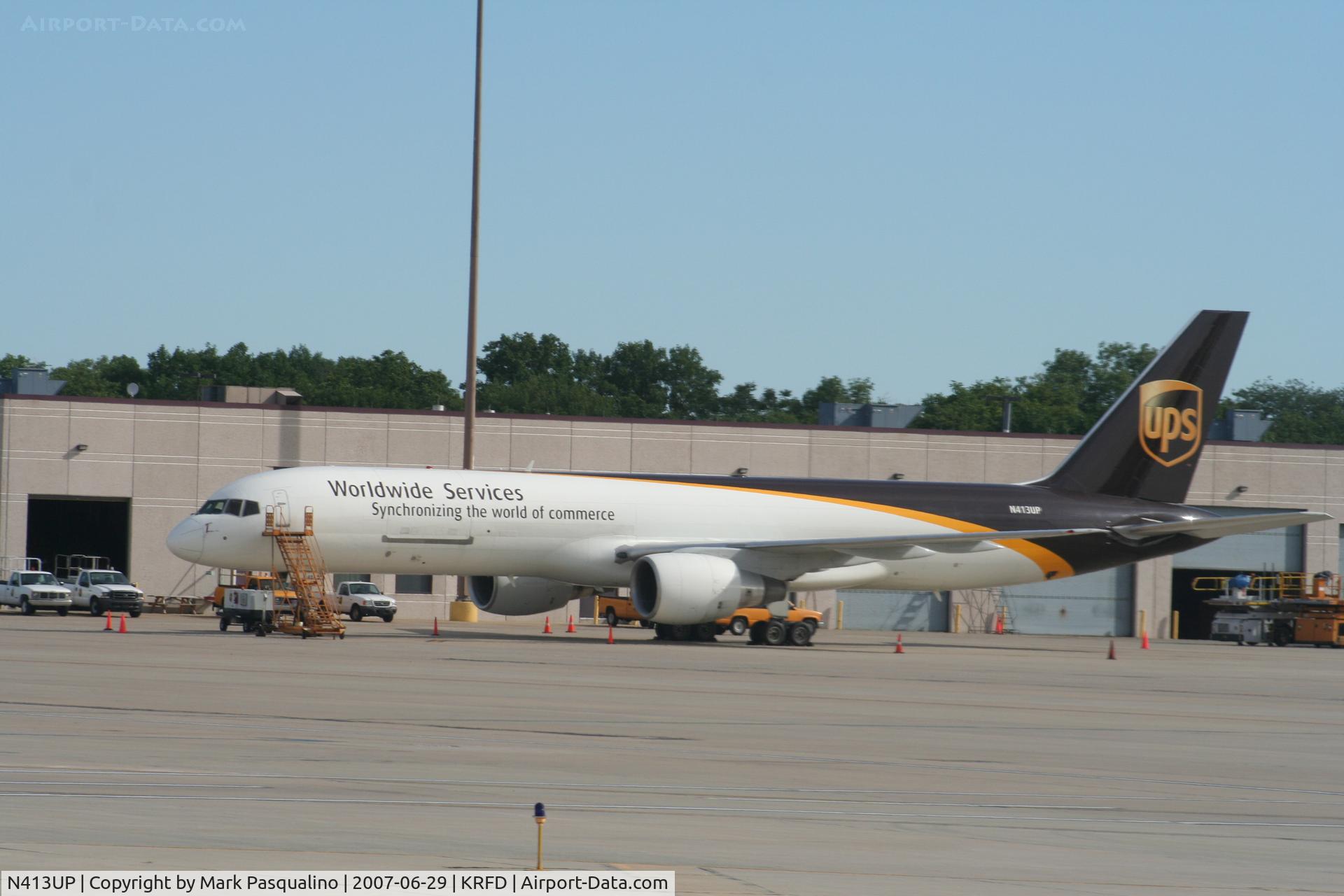 N413UP, 1988 Boeing 757-24APF C/N 23853, Boeing 757-200F