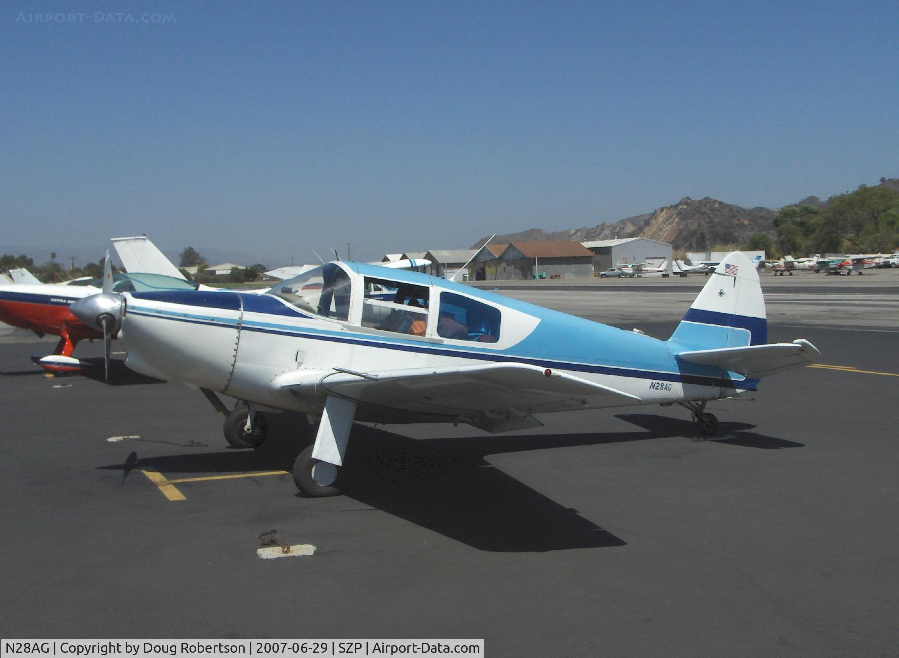 N28AG, 1946 Globe GC-1B Swift C/N 42, 1946 Globe GC-1B SWIFT, Lycoming O-320 150 Hp upgrade