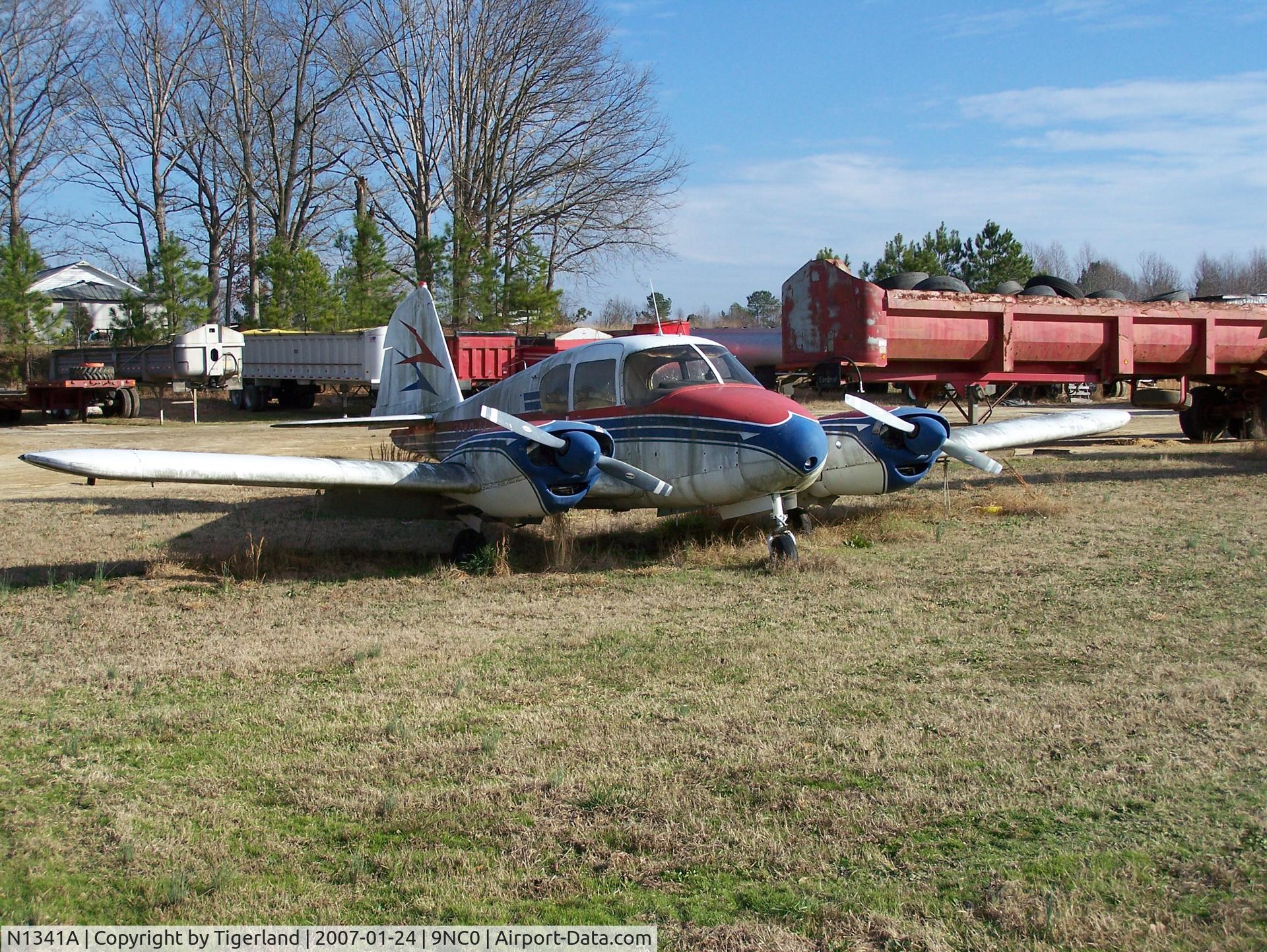 N1341A, Piper PA-23 C/N 23-489, This saddens me when I see and ole' gal like this rotting away.  It's like your favorite dog hurting.  You just hate to look on it.  This could happen to any of us or anyone, without a medical card.  I'm not sure the case here. I'm without words.