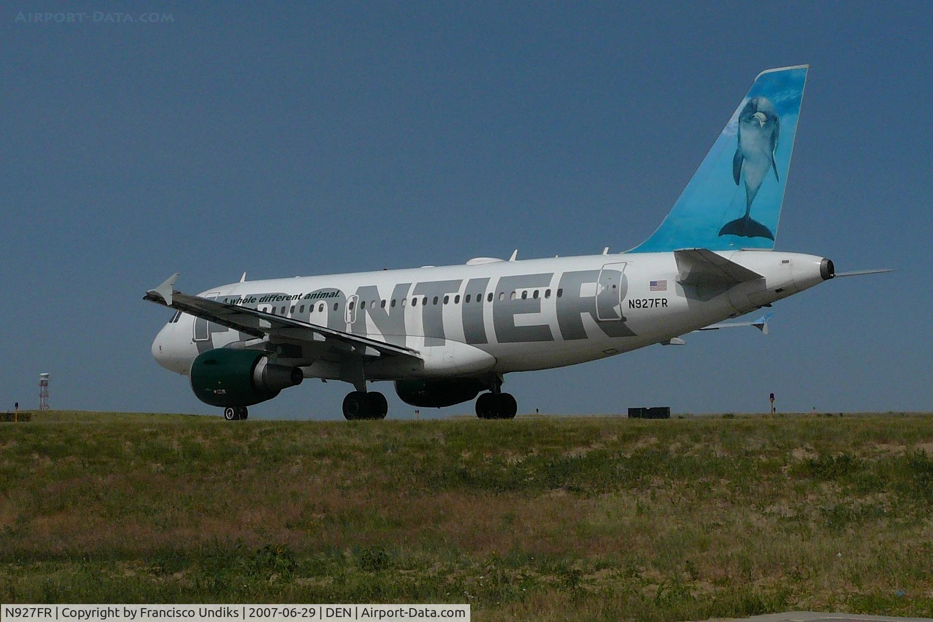 N927FR, 2004 Airbus A319-111 C/N 2209, Bye Flip have great flight.