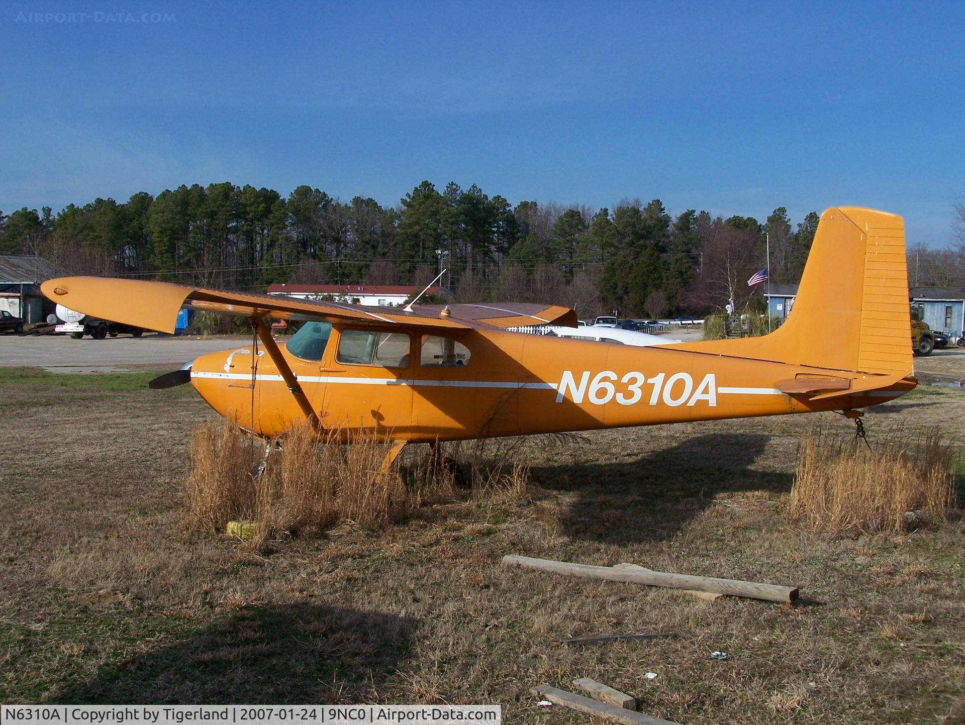 N6310A, 1956 Cessna 182 Skylane C/N 33110, What a shame
