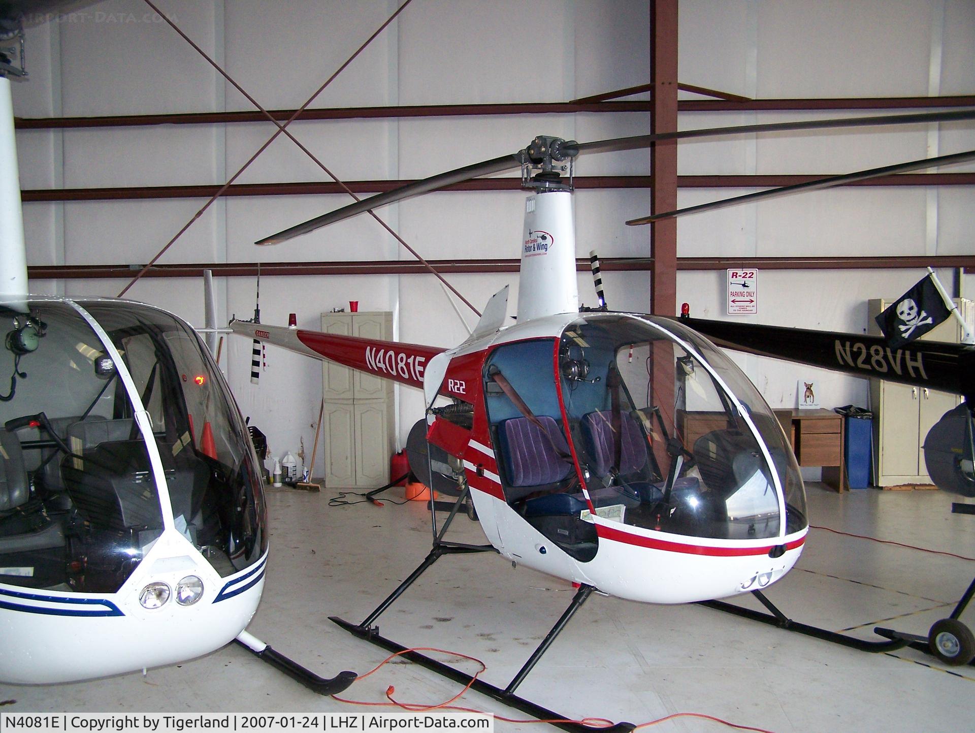 N4081E, 1991 Robinson R22 BETA C/N 1916, N/A