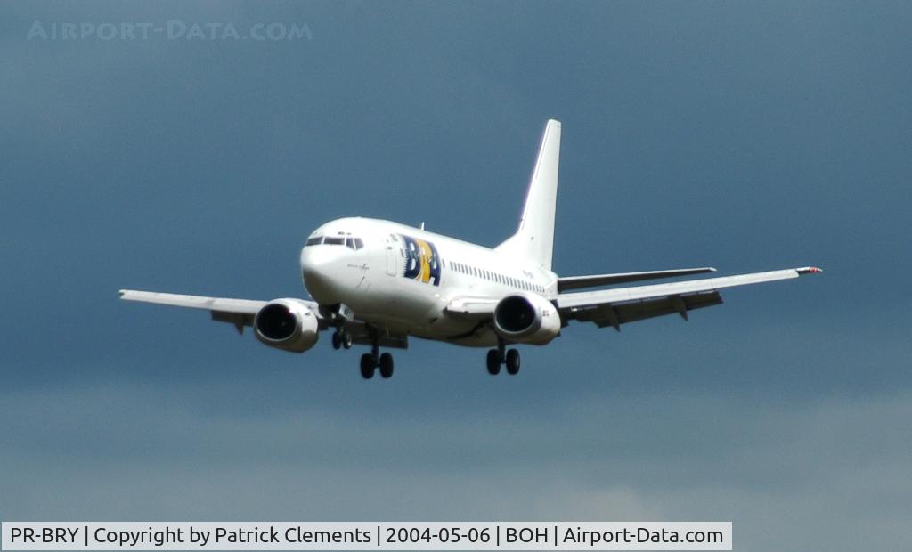 PR-BRY, 1987 Boeing 737-33A C/N 23830, BRA BOEING 737-300