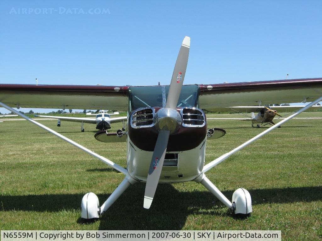 N6559M, 1948 Stinson 108-3 Voyager C/N 108-4559, Fly-in at Sandusky, OH
