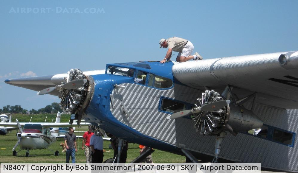 N8407, 1929 Ford 4-AT-E Tri-Motor C/N 69, 