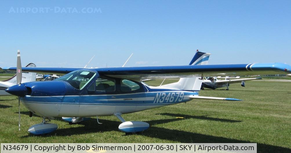 N34679, 1973 Cessna 177B Cardinal C/N 17701936, Fly-in at Sandusky, OH