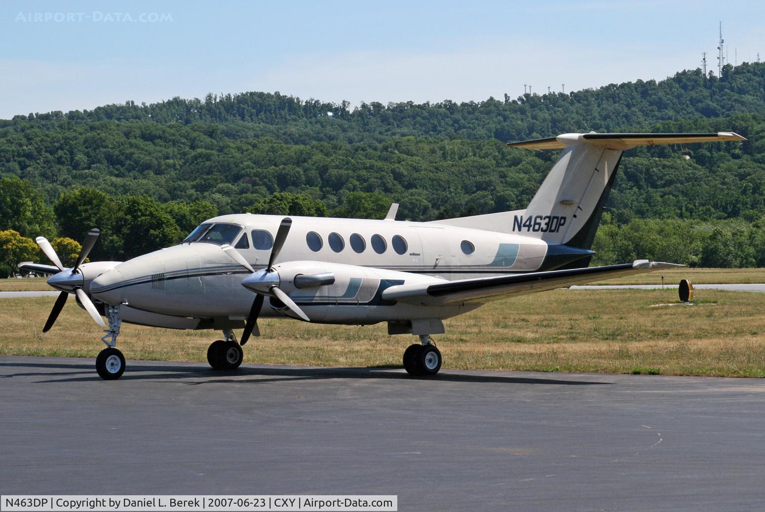 N463DP, 1979 Beech 200 C/N BB 463, Nice 1979 Beech Super King Air at Capital City.