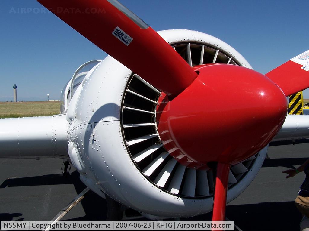 N55MY, 1992 Yakovlev YAK-55M C/N 920401, Engine Detail
