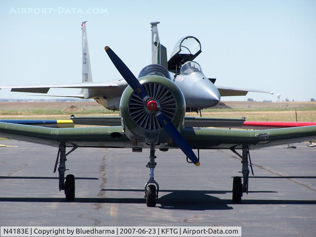 N4183E, 1966 Nanchang CJ-6A C/N 1832039, Front View