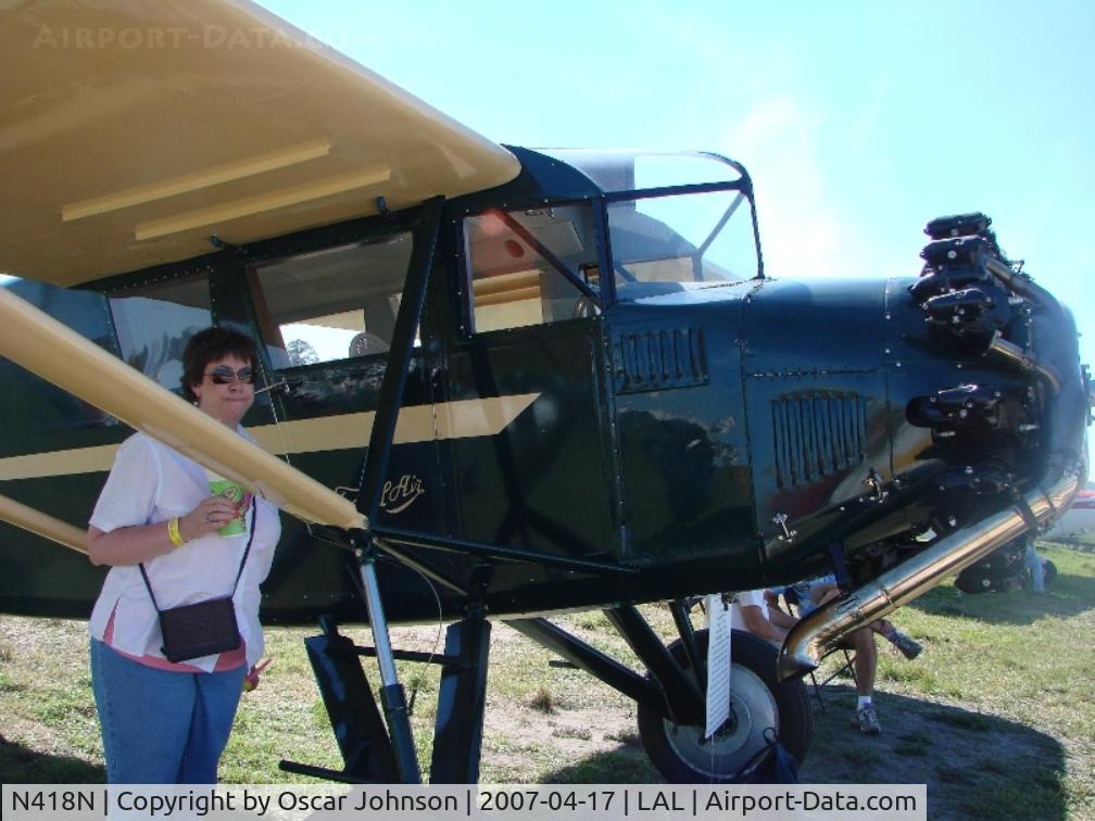 N418N, 1929 Travel Air 10-D C/N 10-2011, Sun N Fun '07