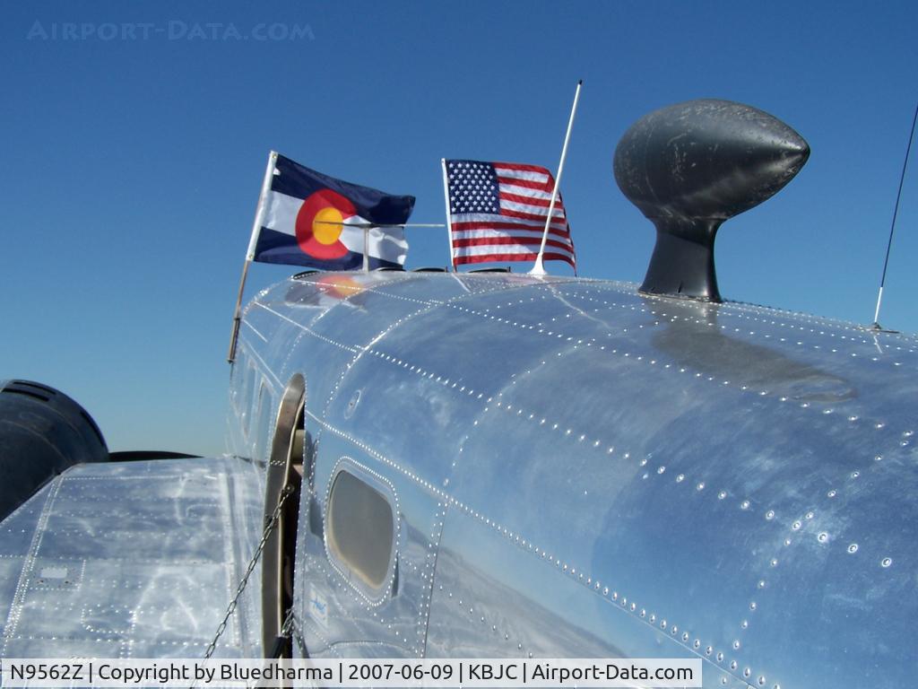N9562Z, 1951 Beech C-45H Expeditor C/N AF-12, Port Back Detail