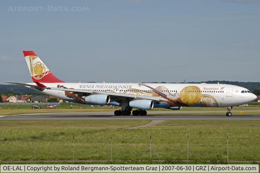 OE-LAL, 1999 Airbus A340-313 C/N 263, A 340-313