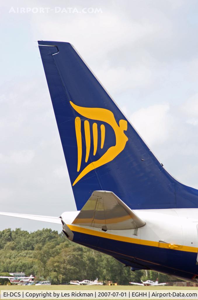 EI-DCS, 2004 Boeing 737-8AS C/N 33812, Ryanair Tail