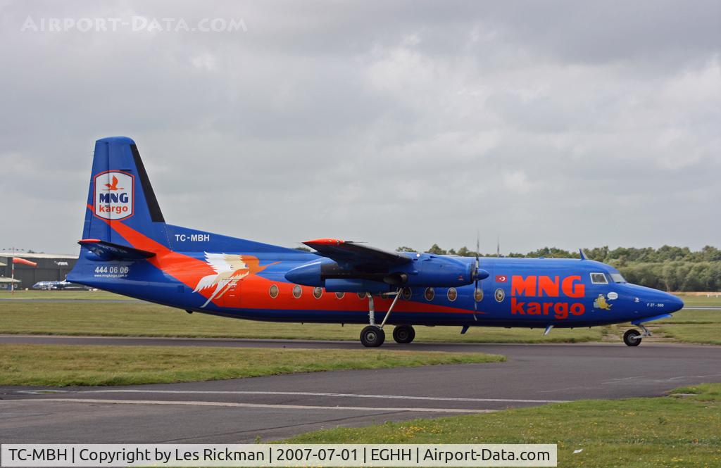 TC-MBH, 1977 Fokker F-27-500 Friendship C/N 10550, Fokker Friendship F.27