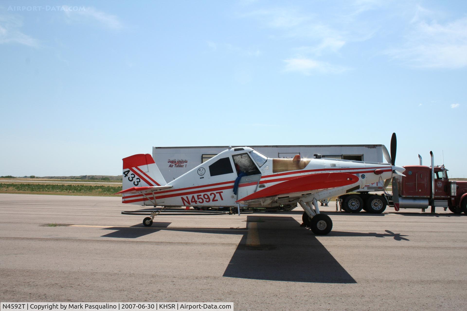 N4592T, 1992 Ayres S2R-T45 Thrush C/N T45-003DC, S2R-T45