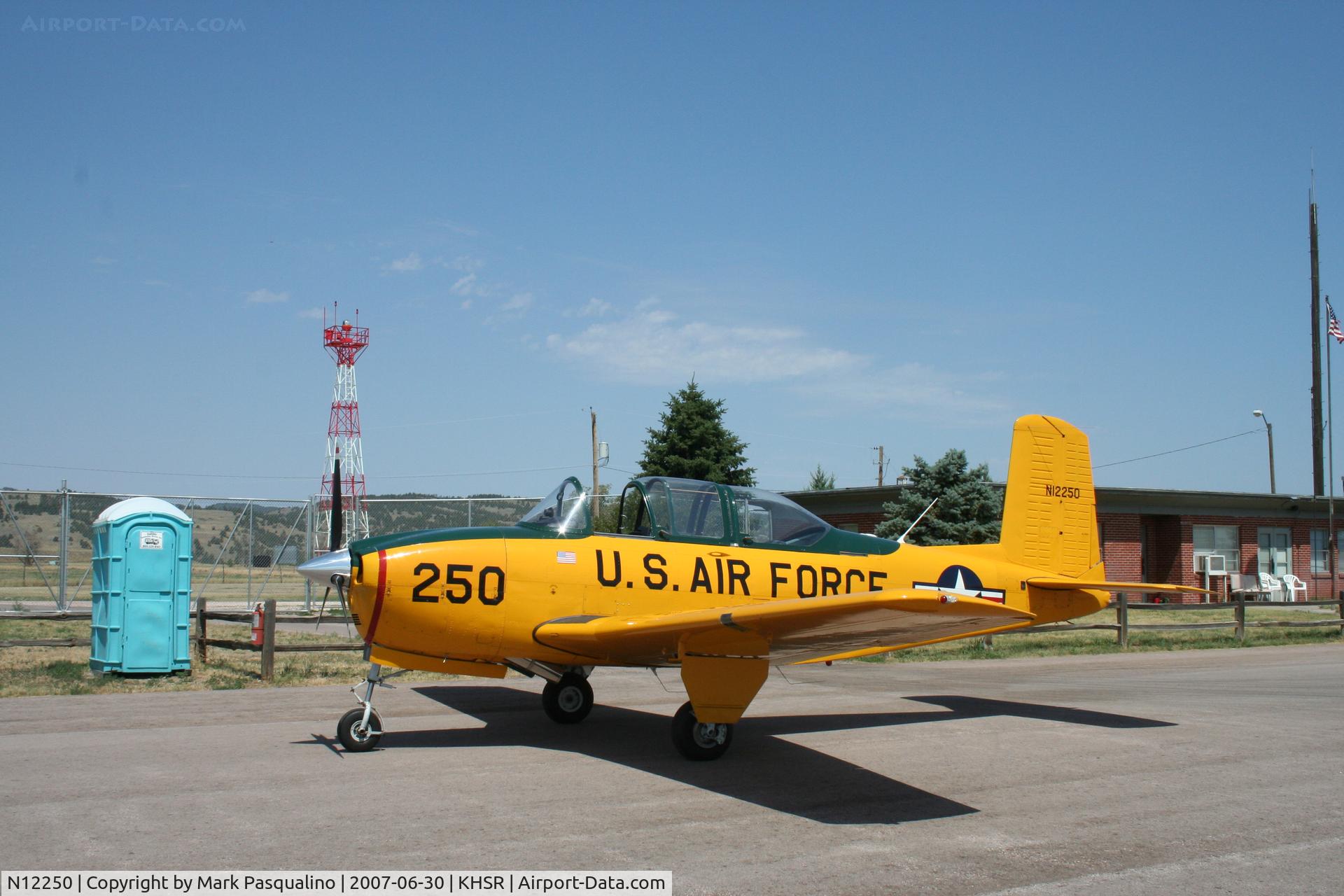 N12250, 1955 Beech A45 C/N G-701, Beech T-34A