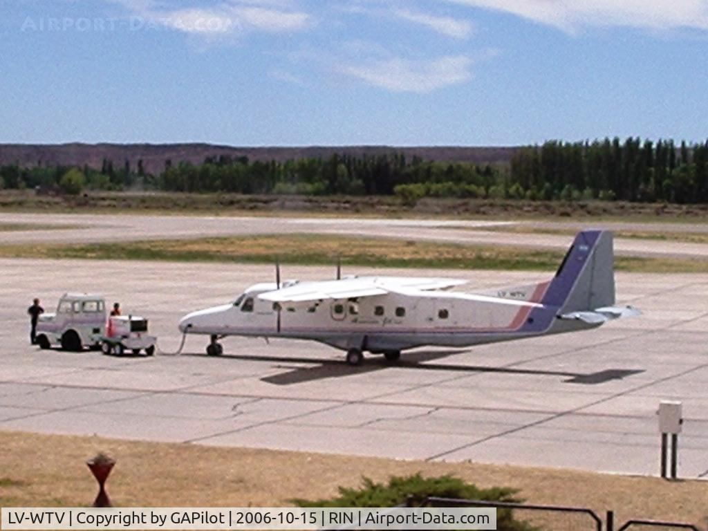 LV-WTV, 1986 Dornier 228-202 C/N 8093, Dornier 228 used by AMERICAN JET at Rincon de los Sauces, Neuquen, Argentina