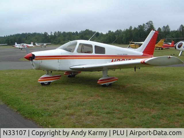 N33107, 1975 Piper PA-28-140 C/N 28-7525154, EAA 326 Young Eagles, Puyallup WA