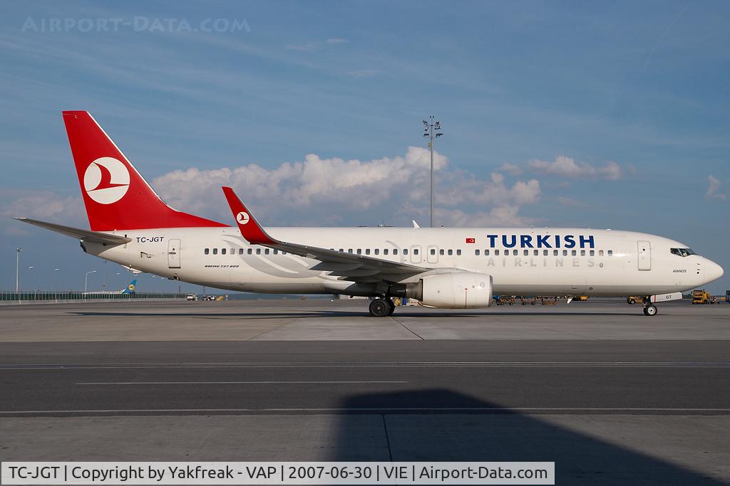 TC-JGT, 2006 Boeing 737-8F2 C/N 34417, Turkish AIrlines Boeing 737-800WL