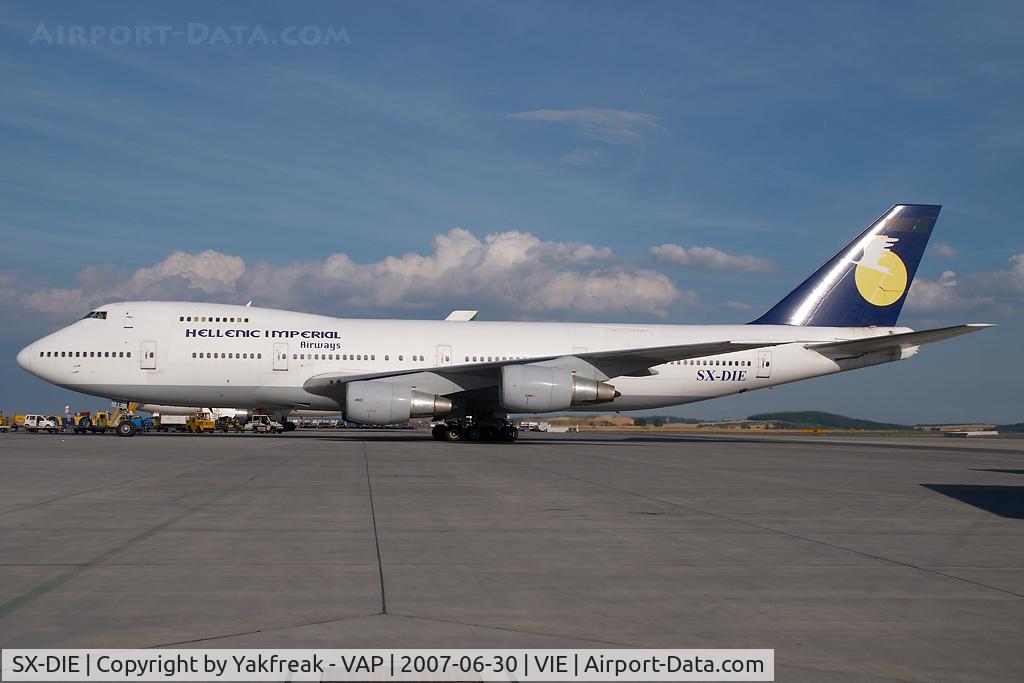 SX-DIE, 1986 Boeing 747-230BM C/N 23509, Hellenic Imperial Boeing 747-200