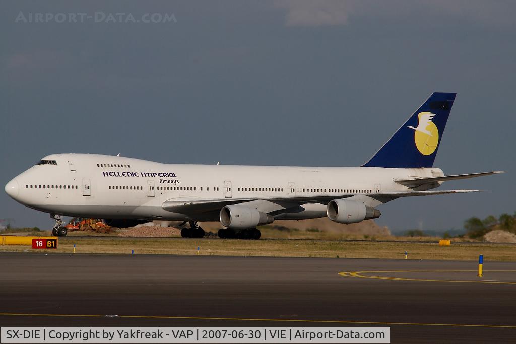 SX-DIE, 1986 Boeing 747-230BM C/N 23509, Hellenic Imperial Boeing 747-200