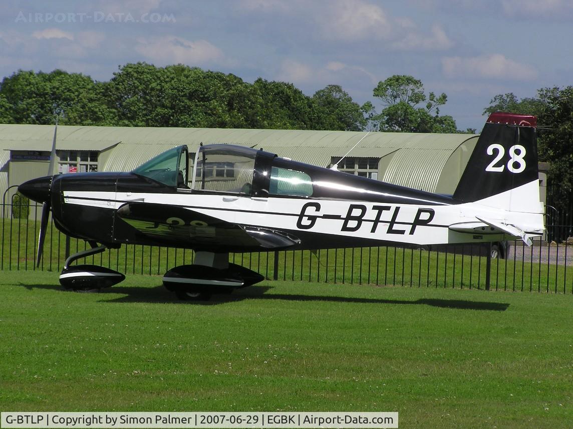G-BTLP, 1977 Grumman American AA-1C Lynx C/N AA1C-0109, AA-1 at Sywell for the Air Races