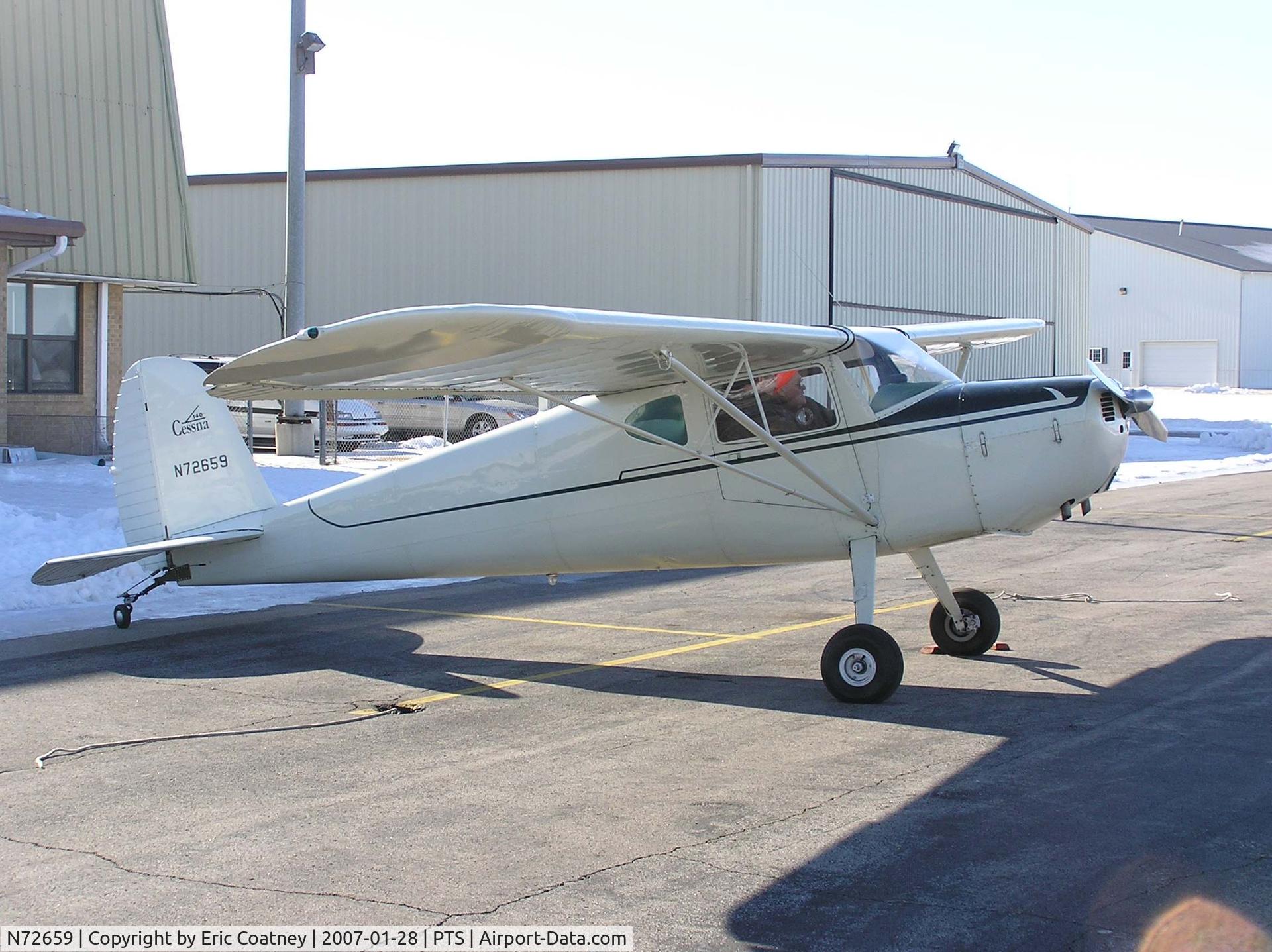 N72659, 1946 Cessna 140 C/N 9835, Nice example of a Cessna 140