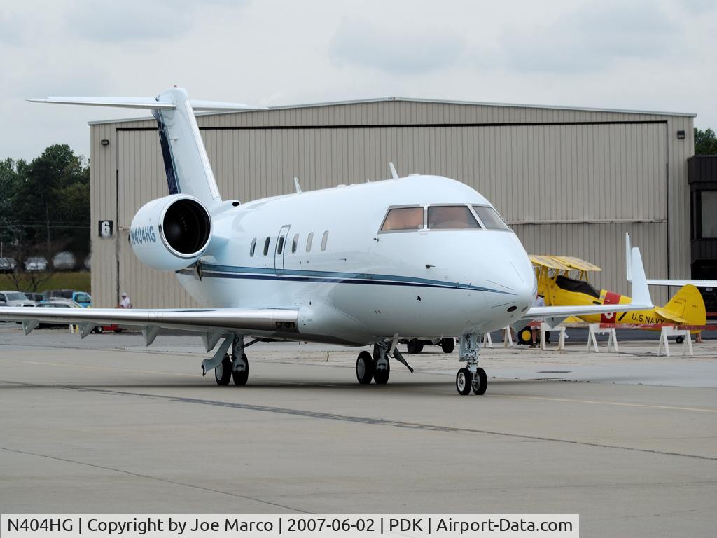 N404HG, Canadair Challenger 601-3A (CL-600-2B16) C/N 5017, PDK Airshow