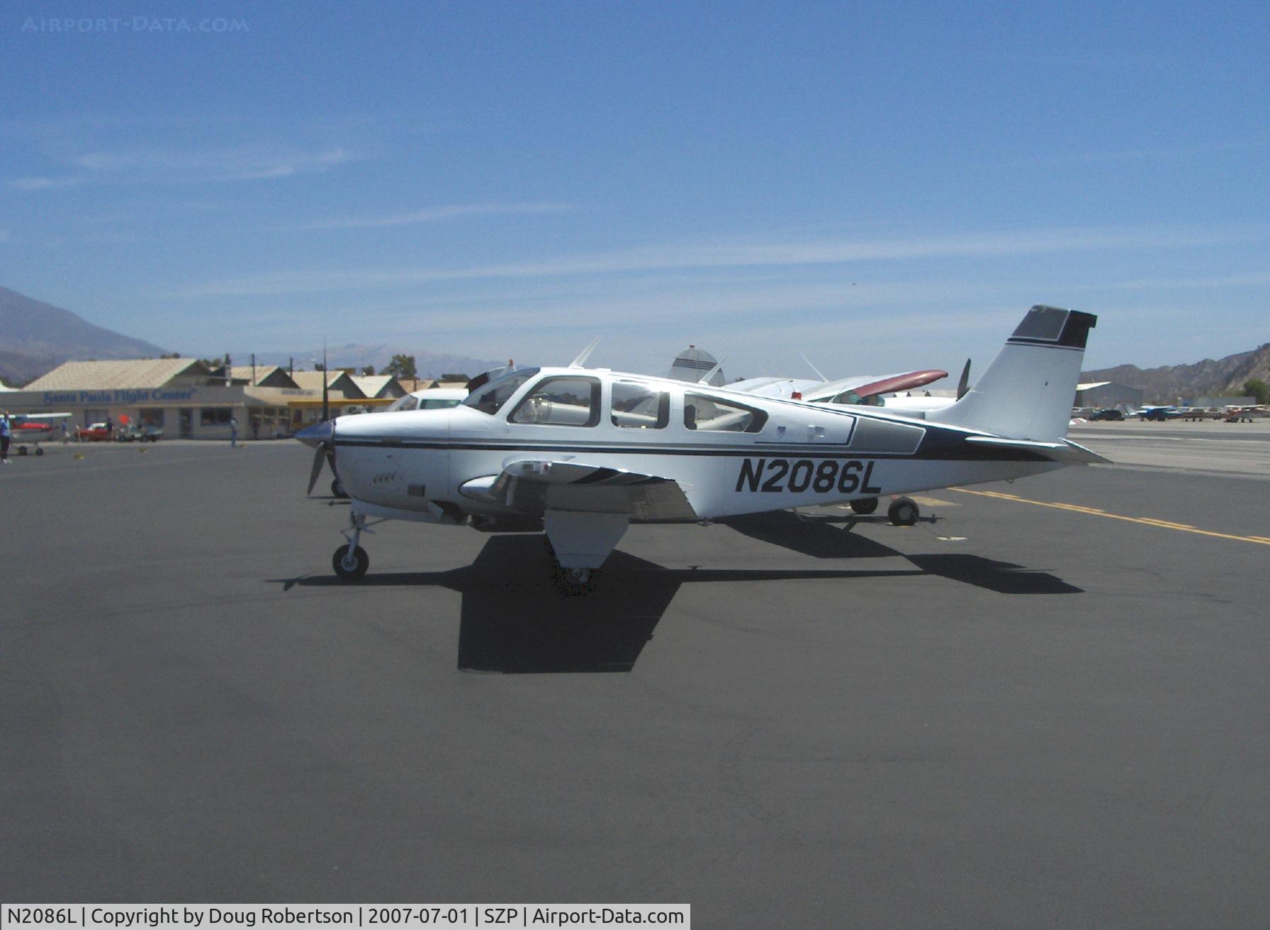 N2086L, 1976 Beech F33A Bonanza C/N CE-658, 1976 Beech F33A BONANZA, Continental IO-520-B 285 Hp, long cabin model with 19 inch extension