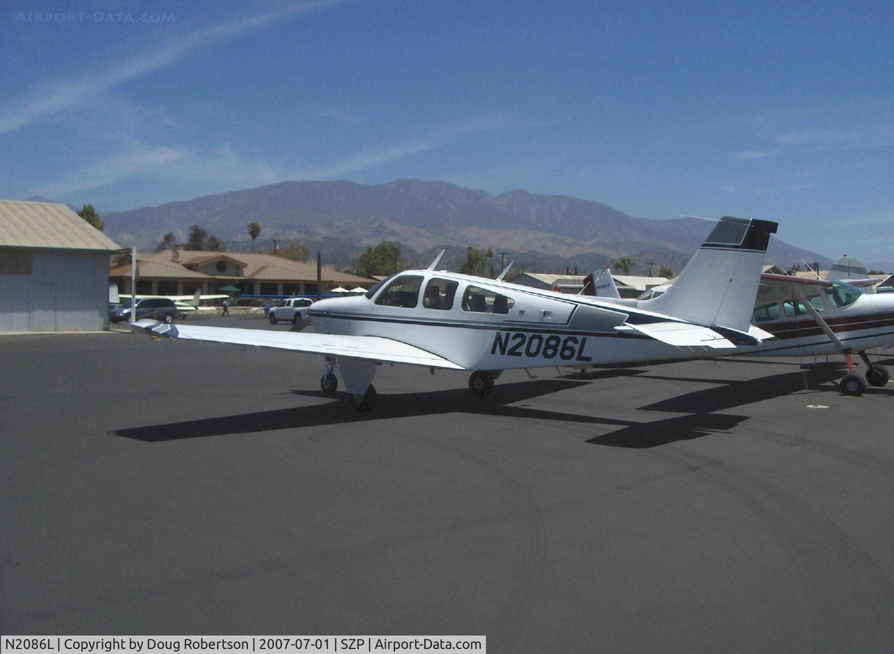 N2086L, 1976 Beech F33A Bonanza C/N CE-658, 1976 Beech F33A BONANZA, Continental IO-520-B 285 Hp, long cabin model with 19 inch extension