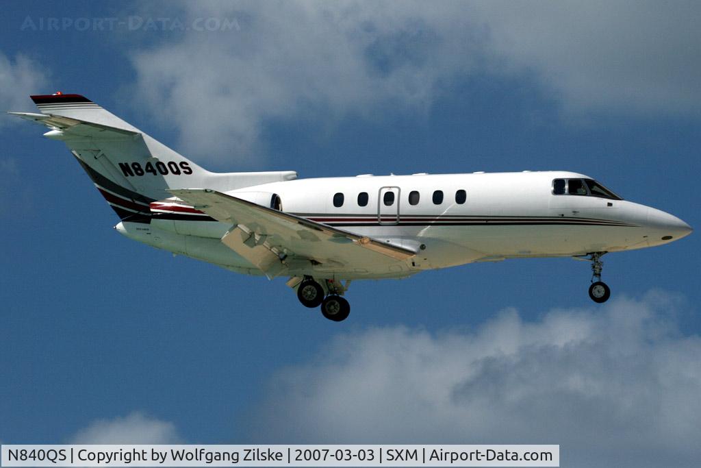 N840QS, 1997 Raytheon Hawker 800XP C/N 258340, visitor