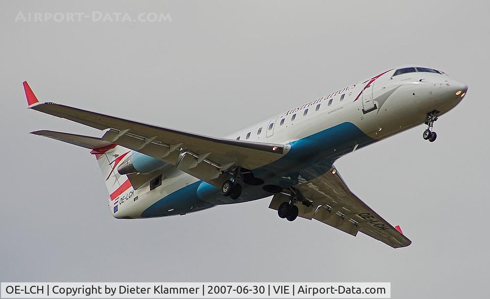 OE-LCH, 1996 Canadair CRJ-200LR (CL-600-2B19) C/N 7110, Austrian  Bombardier Inc. Canadair-CL 600-2B19