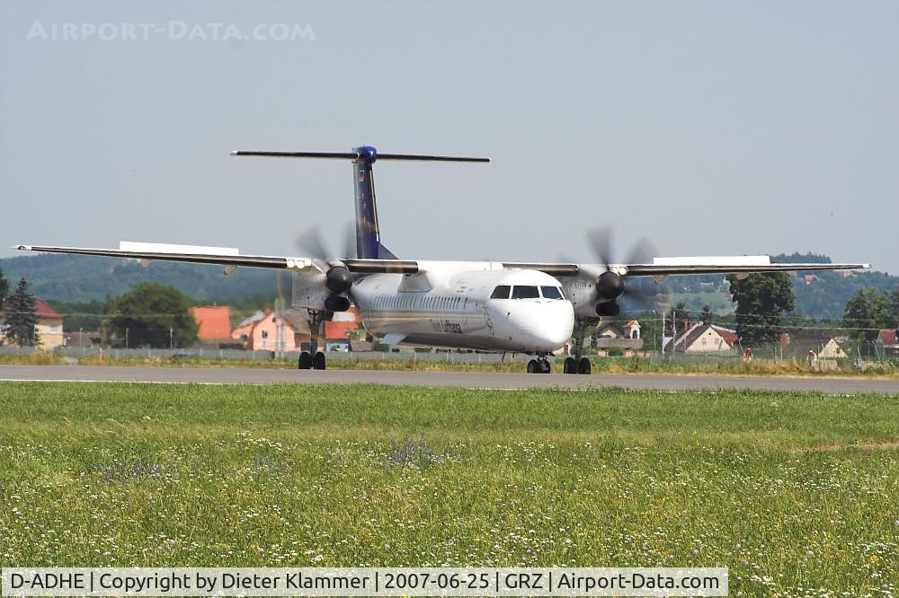 D-ADHE, 2002 De Havilland Canada DHC-8-402Q Dash 8 C/N 4066, D-ADHE  Augsburg Airways DHC-8  402