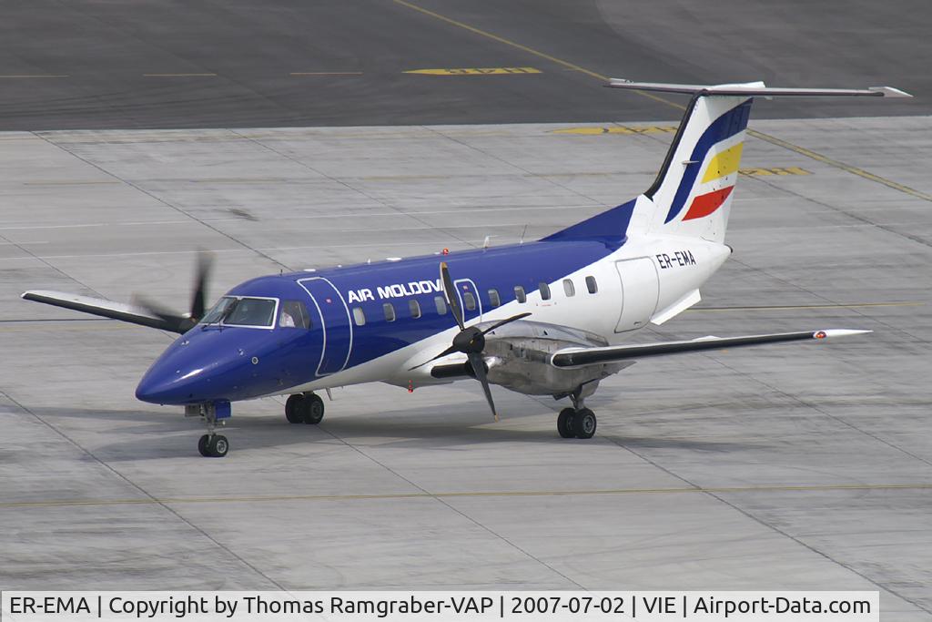 ER-EMA, 1990 Embraer EMB-120RT Brasilia C/N 120223, Air Moldova Embraer 120