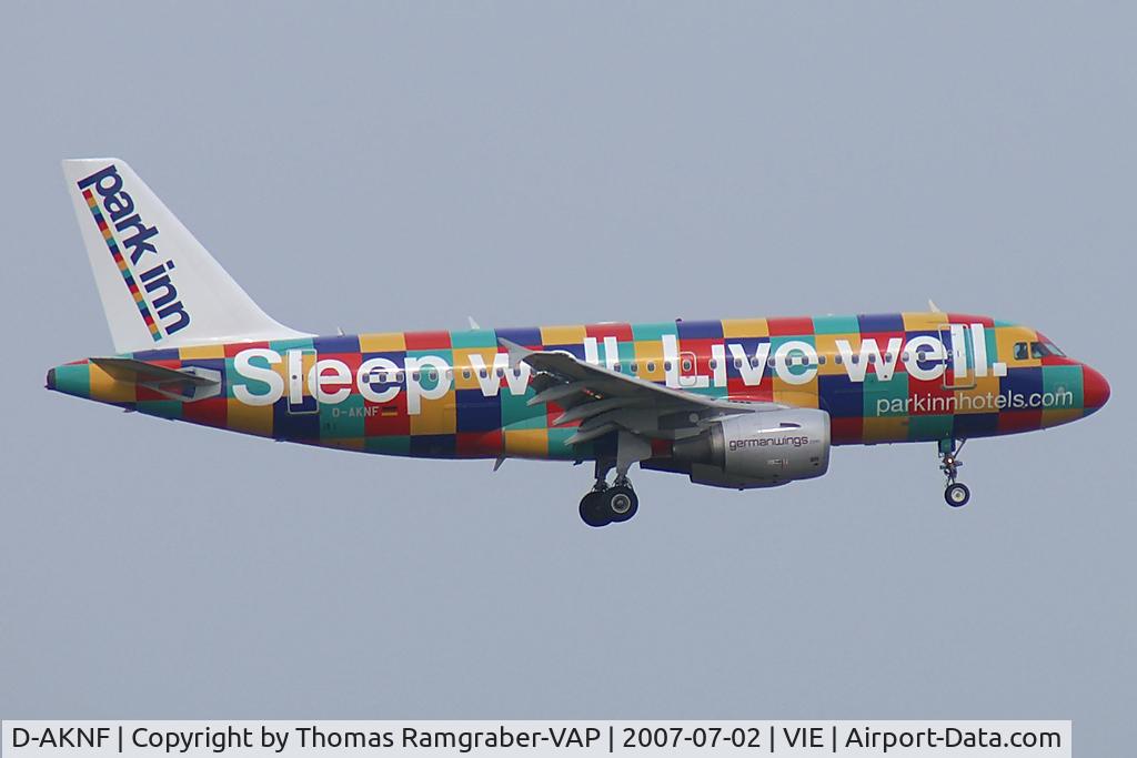 D-AKNF, 1997 Airbus A319-112 C/N 0646, Germanwings Airbus A319