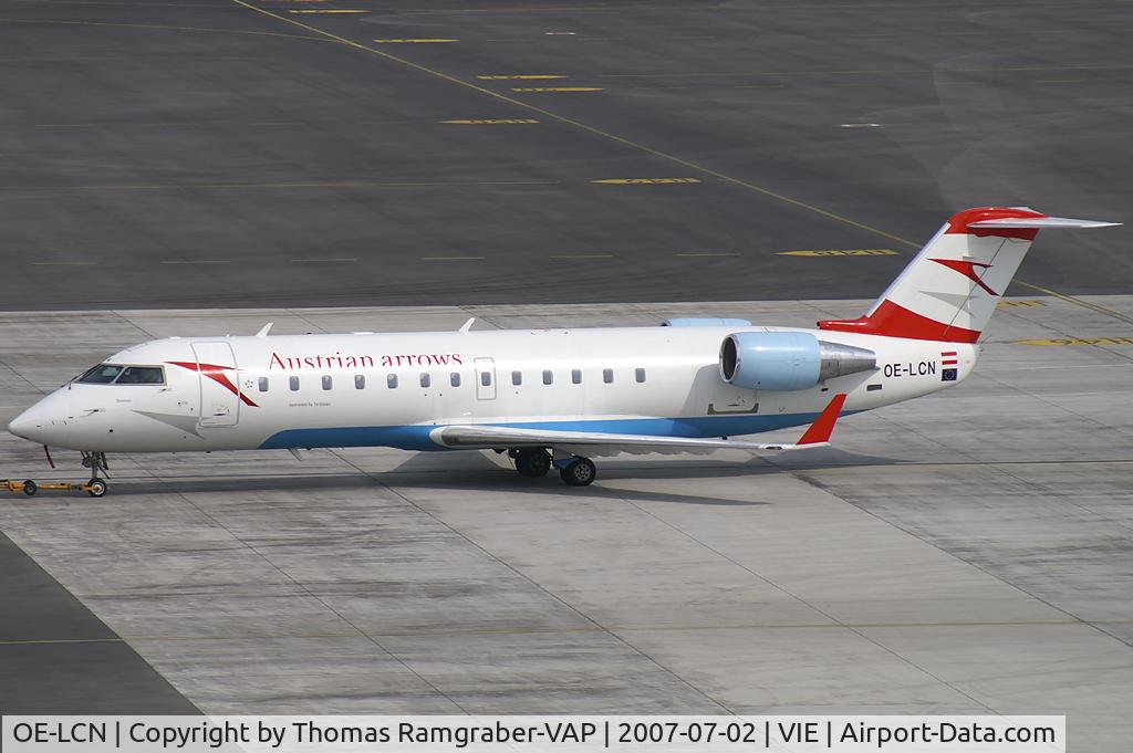 OE-LCN, 2000 Canadair CRJ-200LR (CL-600-2B19) C/N 7365, Austrian Arrows Canadair Regionaljet