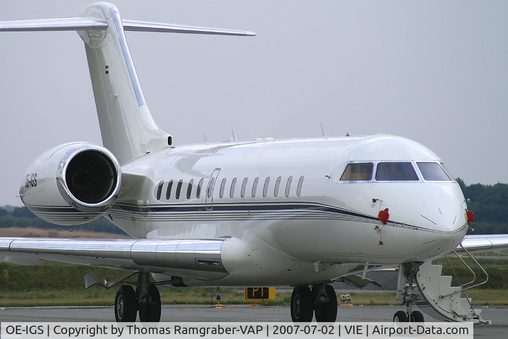 OE-IGS, 2010 Bombardier BD-700-1A10 Global Express C/N 9044, Tyrolean Jet Services Bombardier Globalexpress