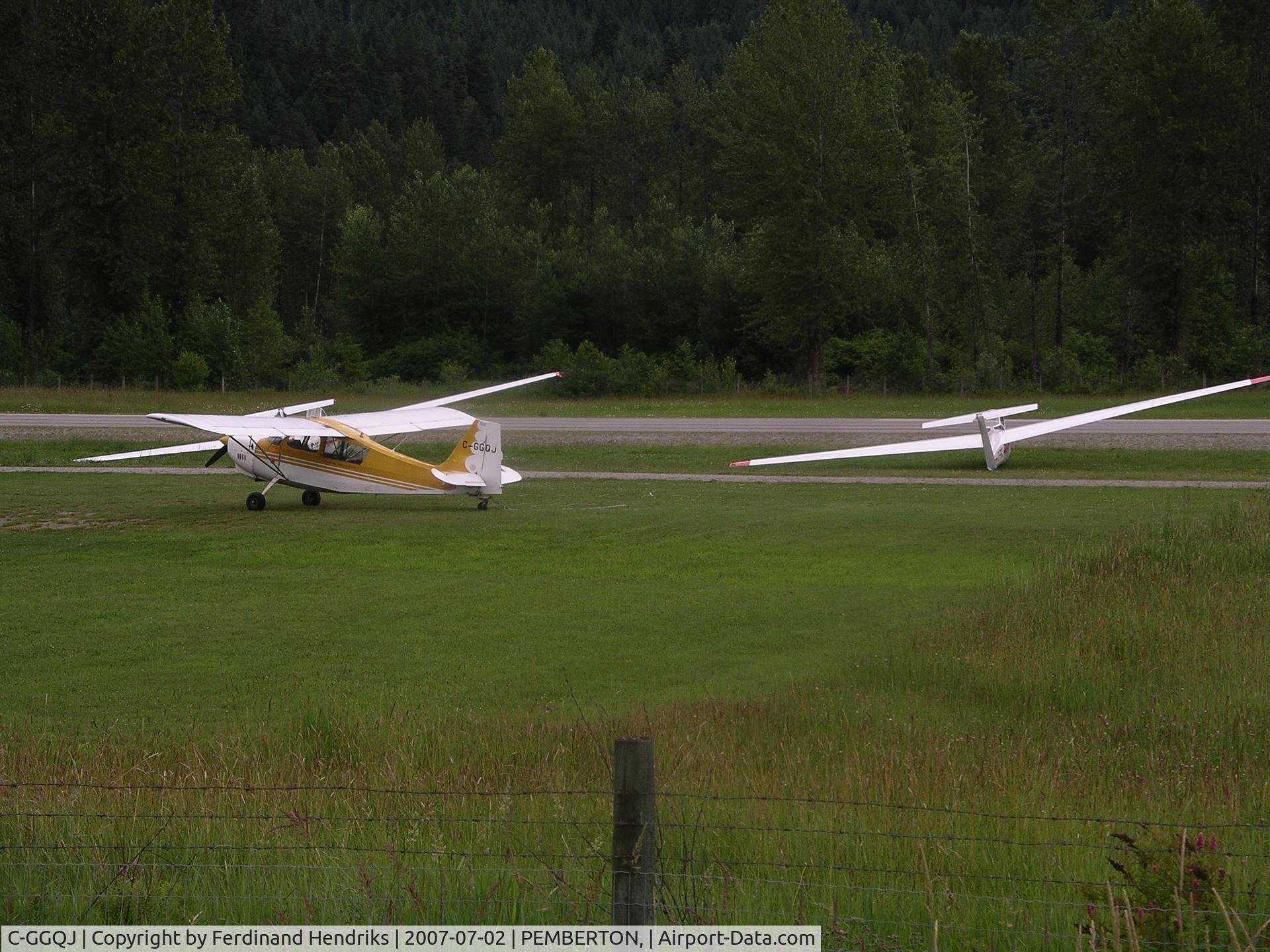 C-GGQJ, 1975 Bellanca 7GCBC C/N 900 76, Photo taken while driving bu Pemberton Valley airport