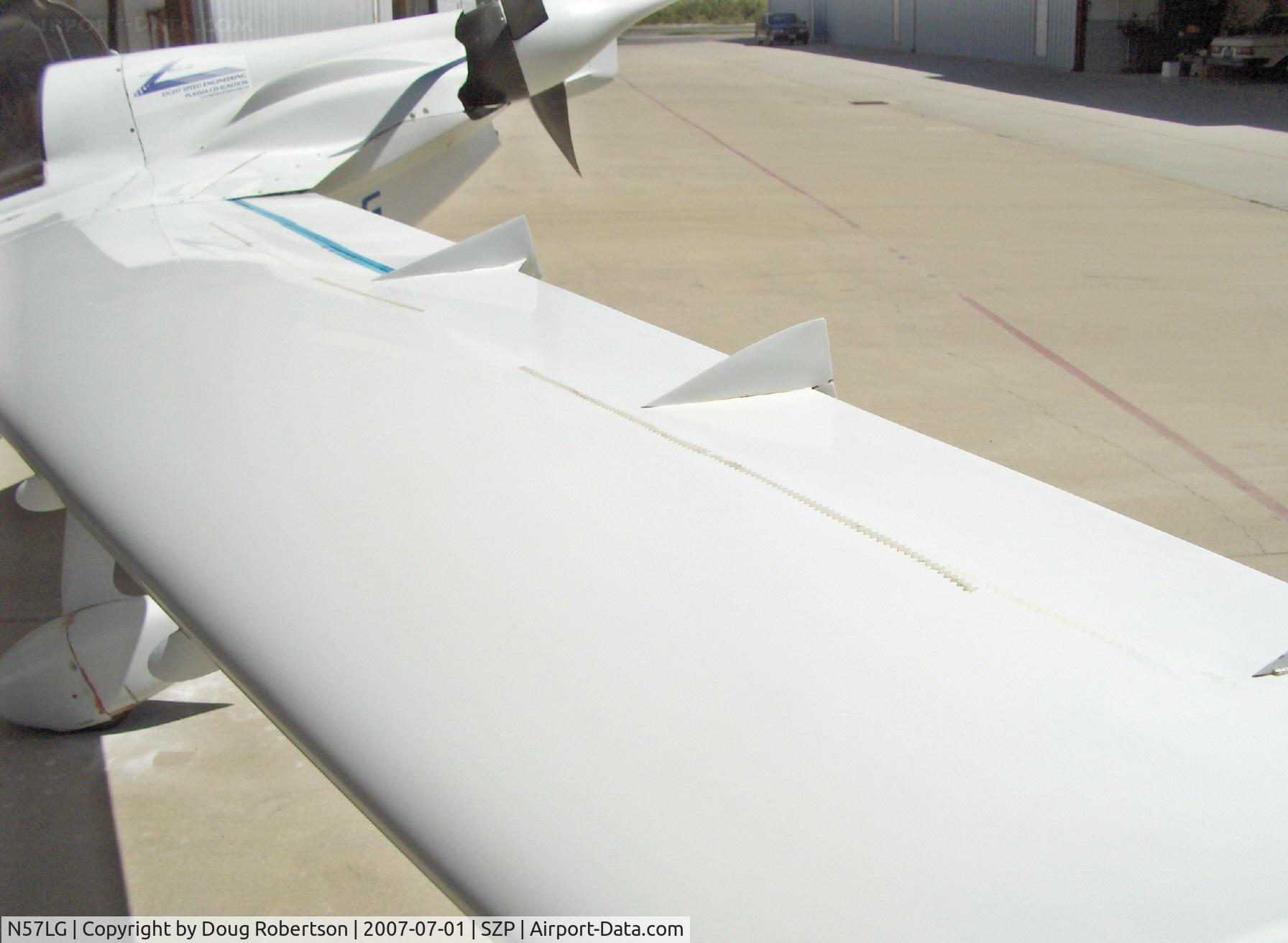 N57LG, 1983 Rutan VariEze C/N 57Z, 1983 Godsey/Klaus Savier modified Rutan VARI-EZE, Continental O-200 100+ Hp, World FAI multiple record speedster, wing fence mods, other speed tweaks