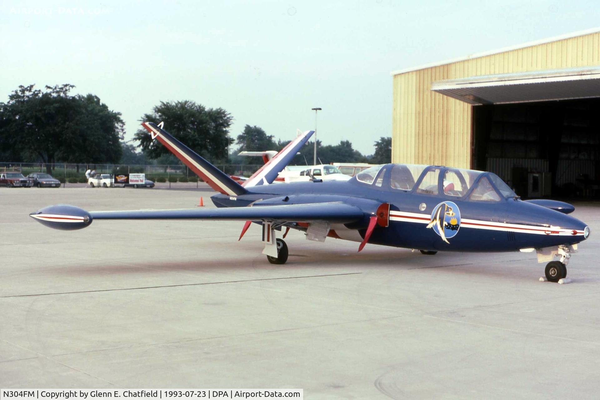 N304FM, Fouga CM-170R Magister C/N 328, Fouga Magister visits