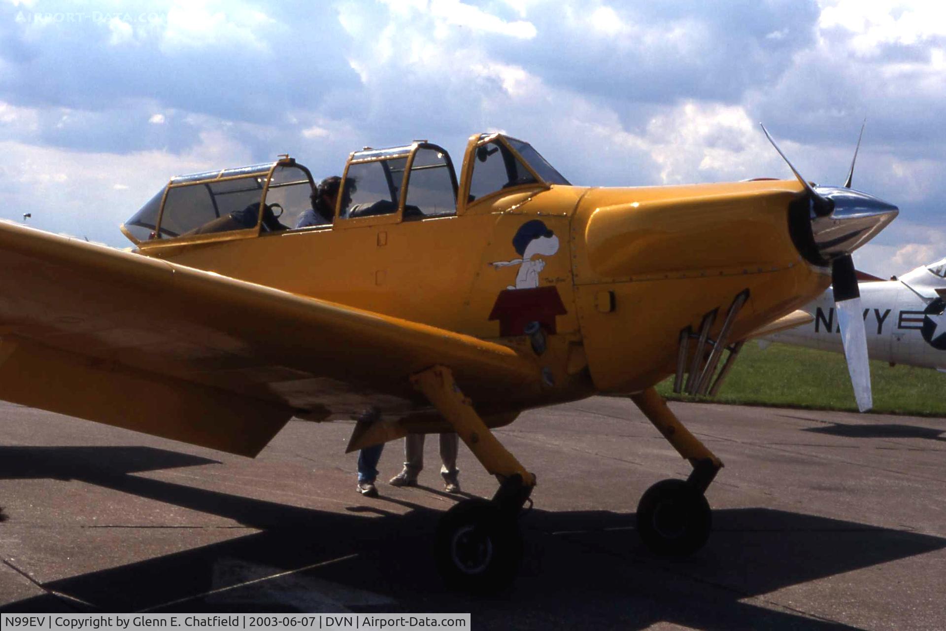 N99EV, 1962 Nord 3202 Master C/N 82, At the Quad Cities Air Show - It's a knuckle-dragger