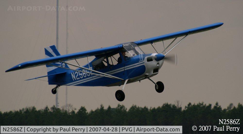 N2586Z, 1977 Bellanca 8KCAB Decathlon C/N 355-77, Like an airshow phot pass
