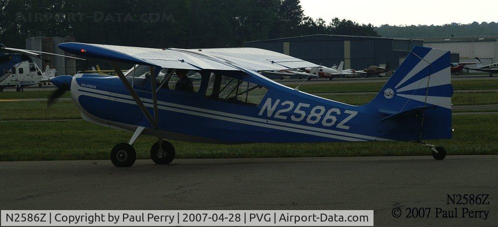 N2586Z, 1977 Bellanca 8KCAB Decathlon C/N 355-77, Calling it a day